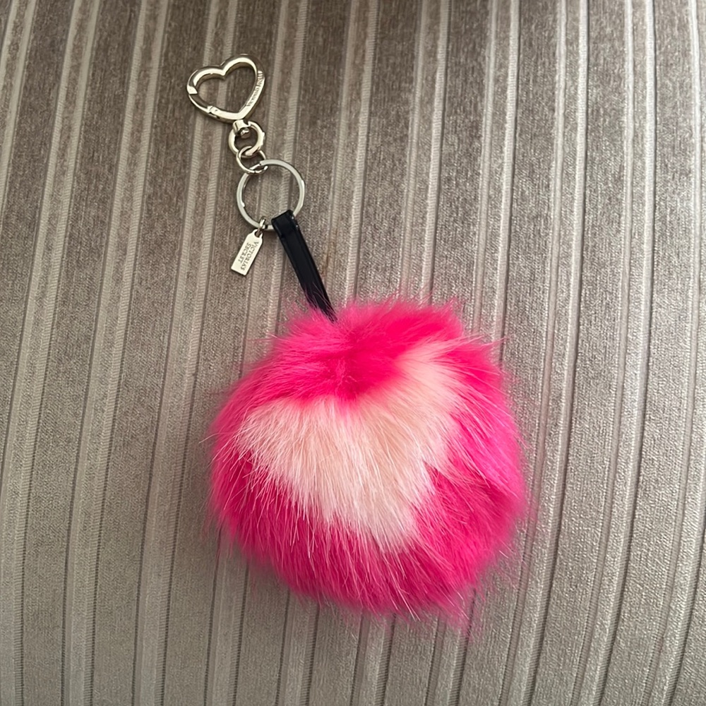 Victoria’s Secret Faux Fur Keychain